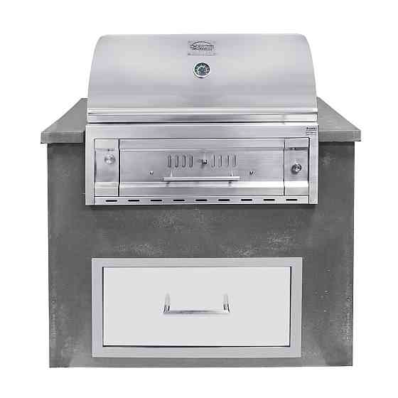 Вугільно-дров''яний гриль що вбудовується Fiery Fish тм GRILLI Код: 005944 Рівне