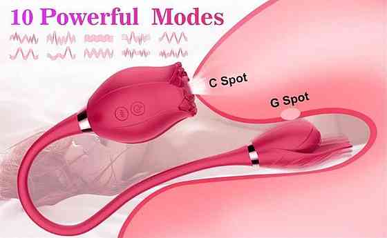 Вибростимулятор ROSE Miss Coyness USB Sex Aura Киев