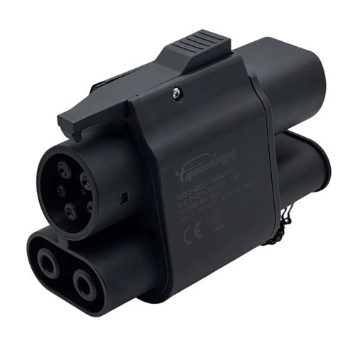 Адаптер CCS2 на CCS1 Type2 AC+DC, 350А 350кВт 1000В, GUWIEYG Киев - изображение 2