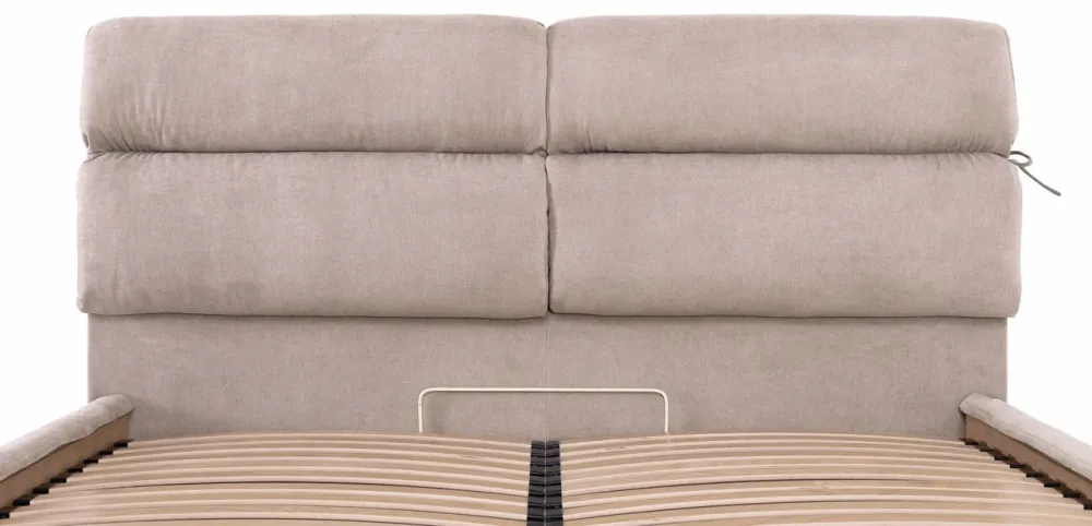 Кровать Двуспальная Edinburgh Comfort 160 х 190 см Мисти Mocco С подъемным механизмом и нишей для белья Мокко Киев - изображение 5