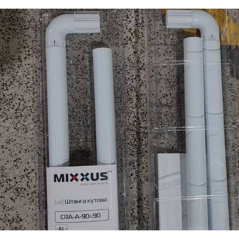Штанга для шторки кутова Mixxus CRA-A-90x90 90x90cm    ( 15018 ) Харків - фото 6