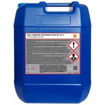 Антифриз Shell Premium LL 20л (готовий G12+ черв.) (5939) Вінниця