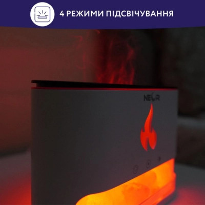 Увлажнитель воздуха Neor FLAME AROMA 25ML10 WT Винница - изображение 4
