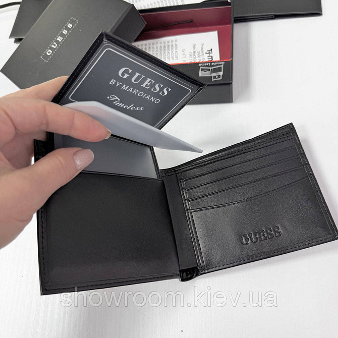 Чоловічий брендовий портмоне Guess (6009) Київ - фото 8