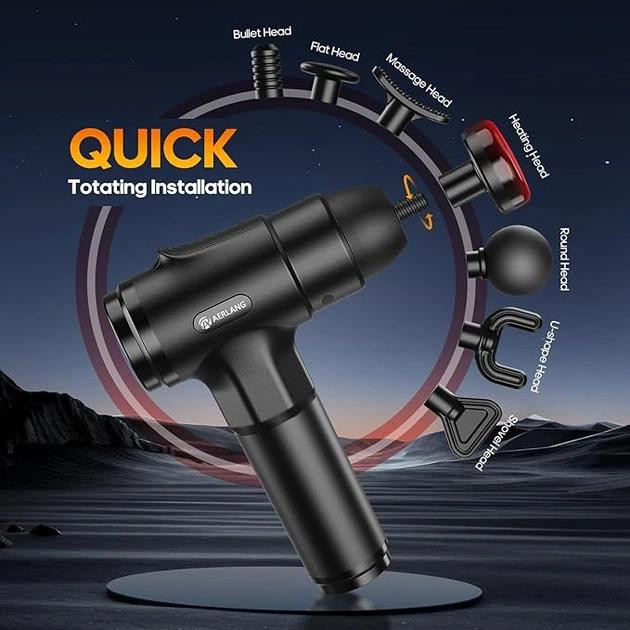 Перкусійний масажер AERLANG EM13 (некомплект) Луцк - изображение 2