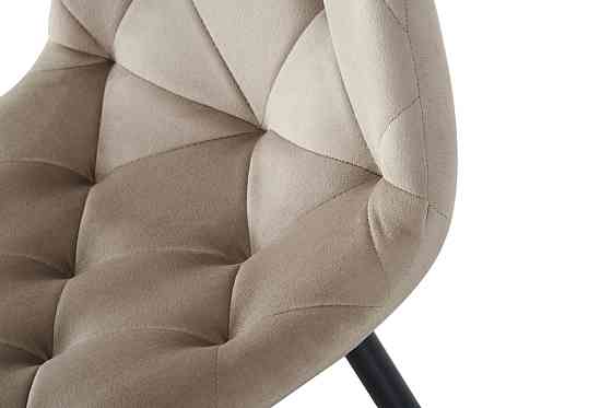 Стілець Трасті, чорний/ велюр бежевий Київ