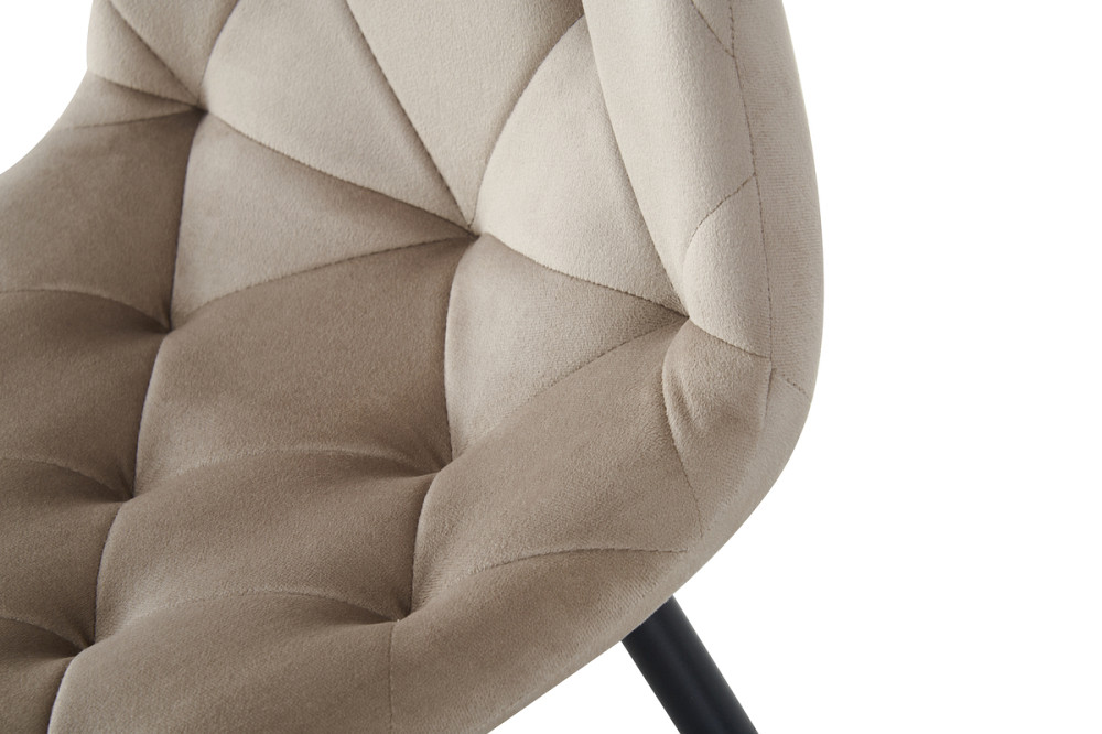 Стілець Трасті, чорний/ велюр бежевий Киев - изображение 5