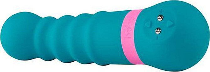 Boho Azura USB-перезаряжаемый роскошный вибратор для точки G - стильный и водонепроницаемый - зеленый Днепр - изображение 3