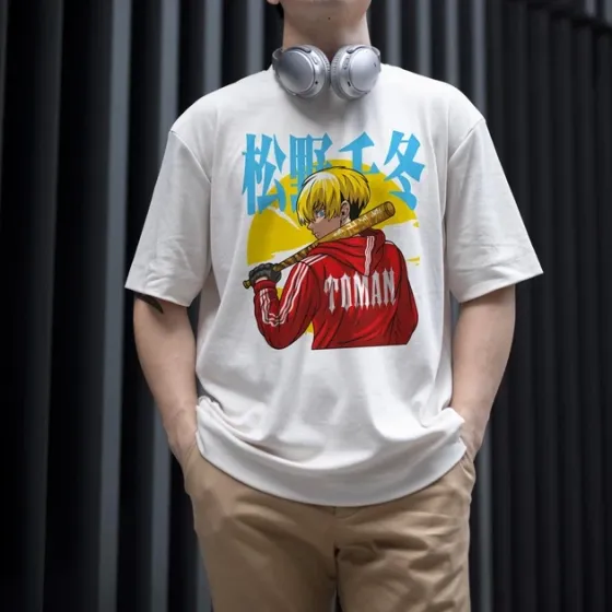 Футболка для подростка мальчика с принтом Токийские Мстители Чифую Мацуно WE Размер 160 Anime10602 Днепр