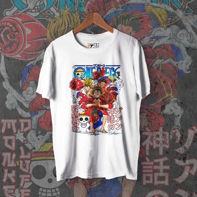 Футболка чоловіча з  принтом Ван Пис All Gear Розмір 48 Anime0158 Дніпро - фото 1