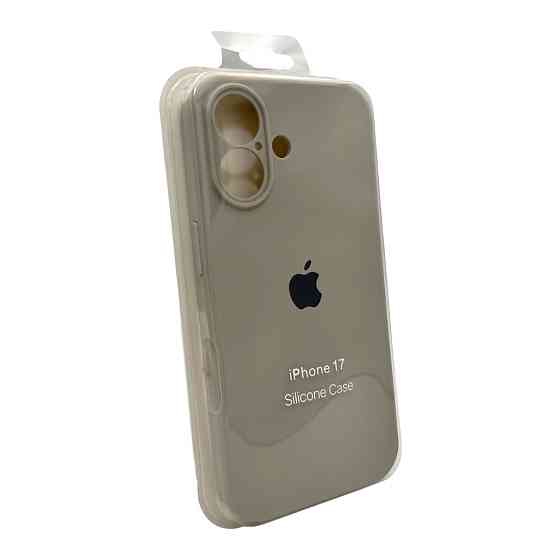 Чохол для смартфона Silicone Full Case AA Camera Protect for Apple iPhone 17 9,Antique White Київ