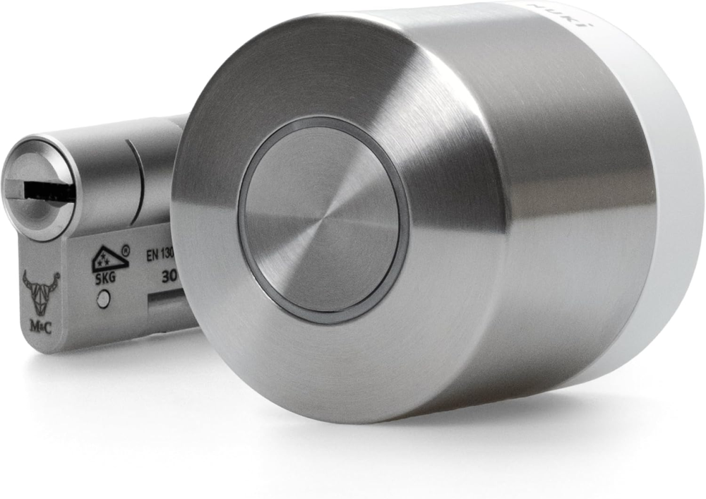 Розумний дверний замок Nuki Smart Lock Ultra з Wi-Fi, Bluetooth, Matter, Auto Unlock, 3 швидкості, євроциліндр, акумулятор Київ - фото 2