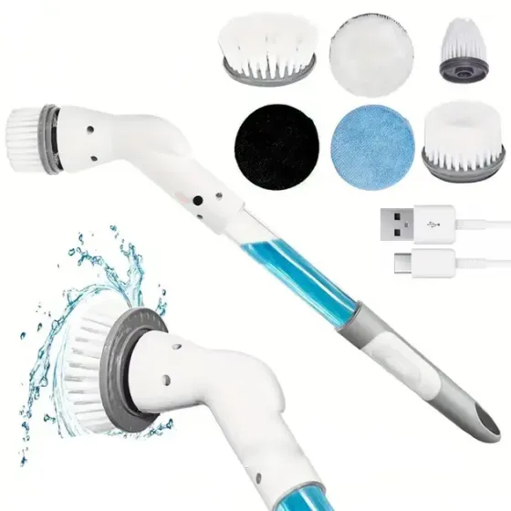 Щетка электрическая 8 насадок,360 градусов Cleaning brush AND 1-33 Коломия