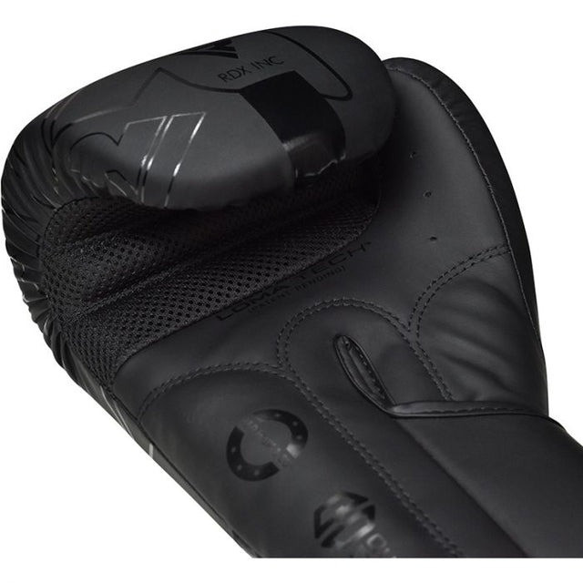 Боксерські рукавиці RDX F6 Kara Matte Black 14 унцій (капа в комплекті) Каменское - изображение 9