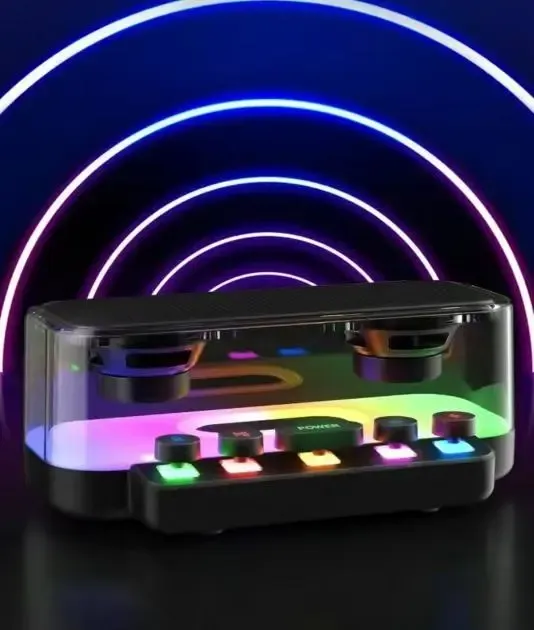 Портативная колонка Bluetooth с подсветкой RGB Bluetooth 5.0, Type-C. Коломыя - изображение 5