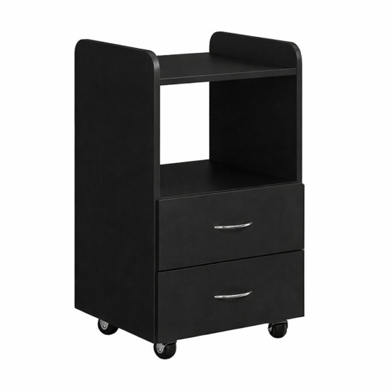 Тумба косметологическая на 2 ящика Эльф 2 (металлические колеса) Киев