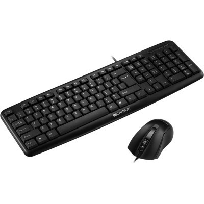 Комплект Canyon SET-1 Water resistant USB UA Black (CNE-CSET1) Вінниця - фото 2