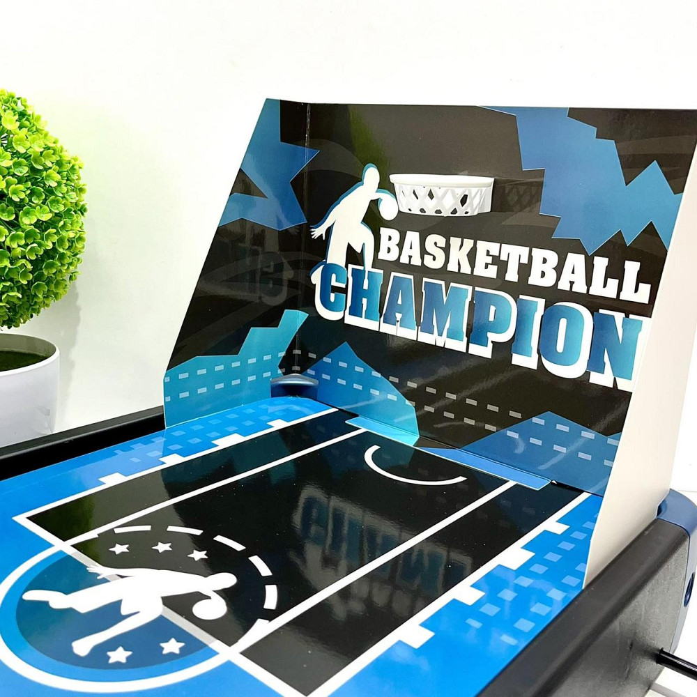 Настільна гра 5в1 футбол баскетбол аерохокей боулінг на штангах (961-5) Чернігів - фото 4