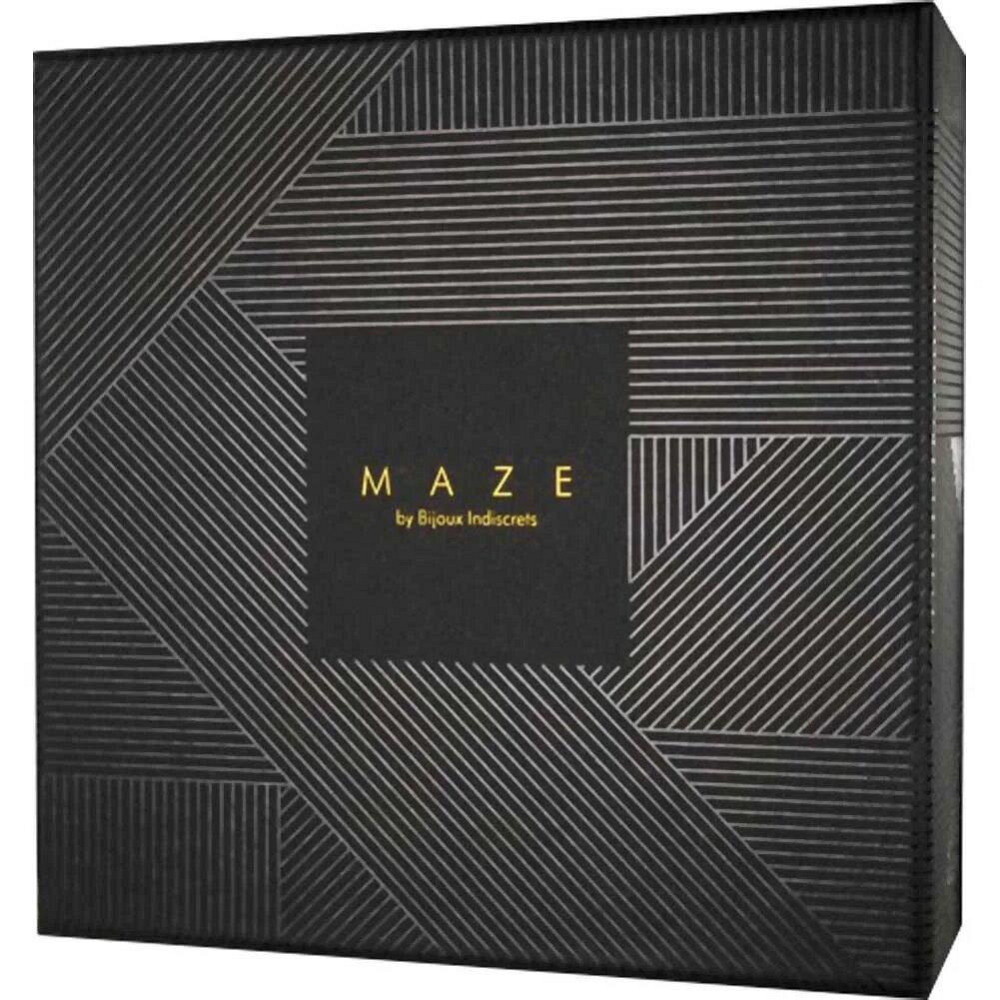 Портупея с кольцом на груди MAZE Bijoux Indiscrets черная, OS Sex Aura Киев - изображение 4