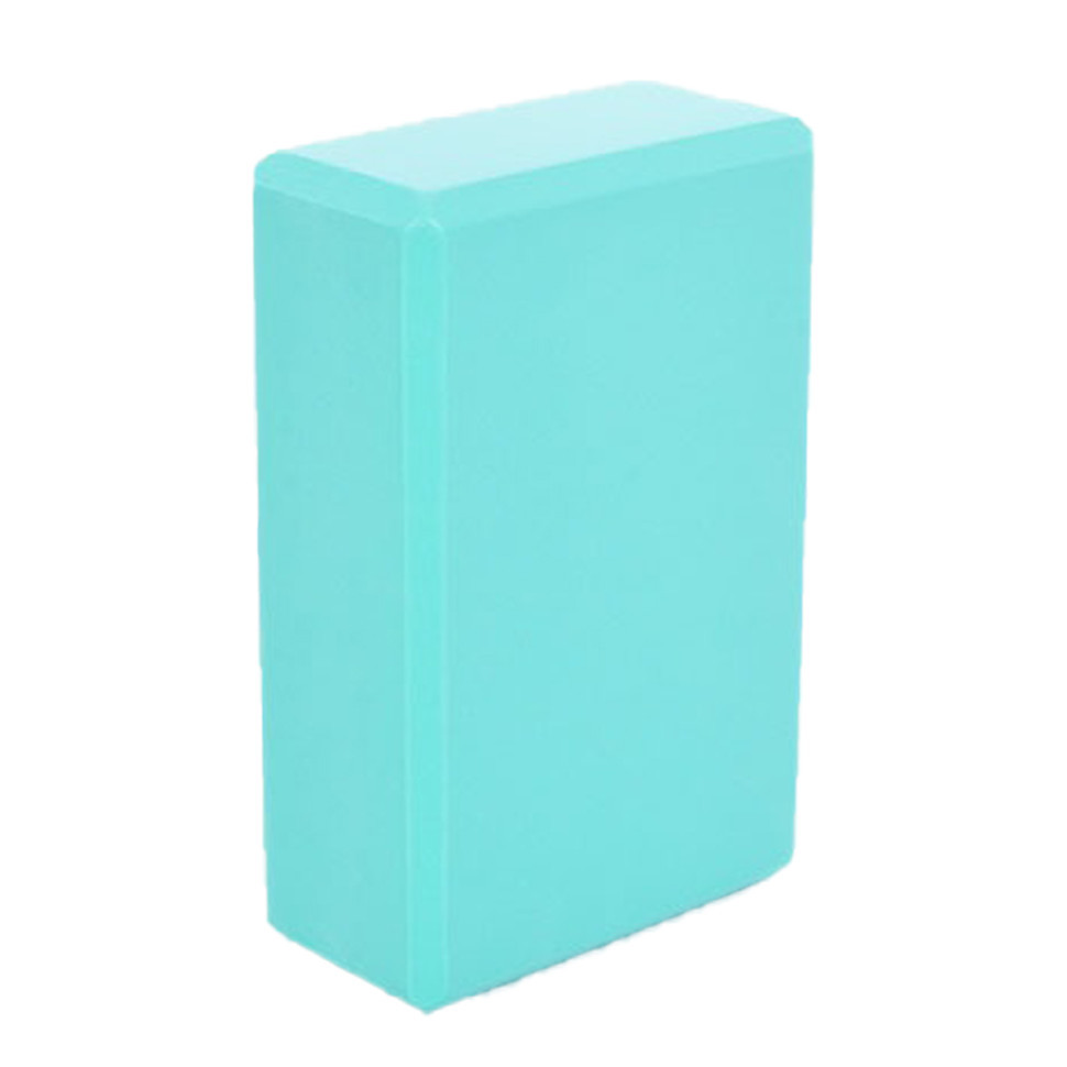 Блок для йоги MS 0858-11 EVA, Чорний Бірюзовий Вінниця - фото 1