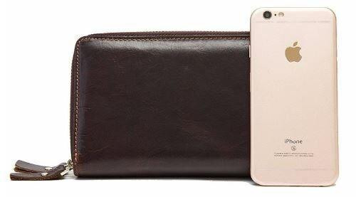 Клатч мужской Vintage 14908 Коричневый Киев - изображение 1