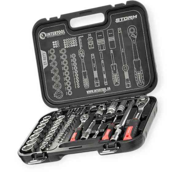 Набір інструменту 1/2", 1/4" 73 шт з бітами PROFI Storm Мукачево