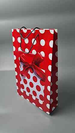 Большой бумажный пакет вертикальный  25/37/8(артBV-047) (12 шт) Харьков