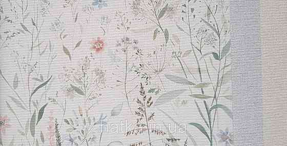 Шпалери вінілові на флізеліні Grandeco Universe метрові прованс квіти листя UR3303 Київ