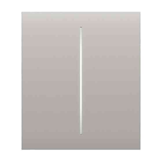 Кнопка Ajax CenterButton (2-gang) oyster для двоклавішного вимикача Киев