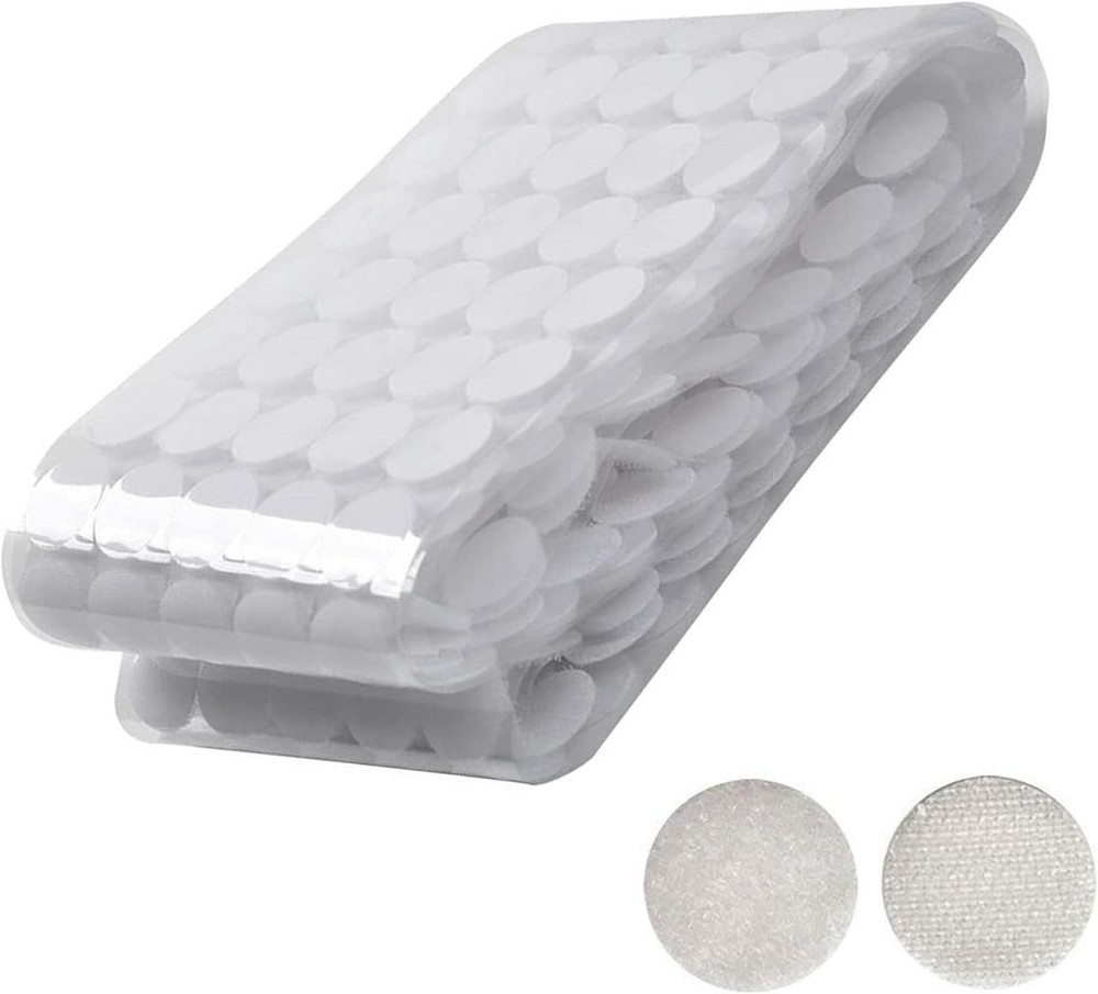 Белые липучки 15мм, 1000 пар для рукоделия Киев - изображение 2