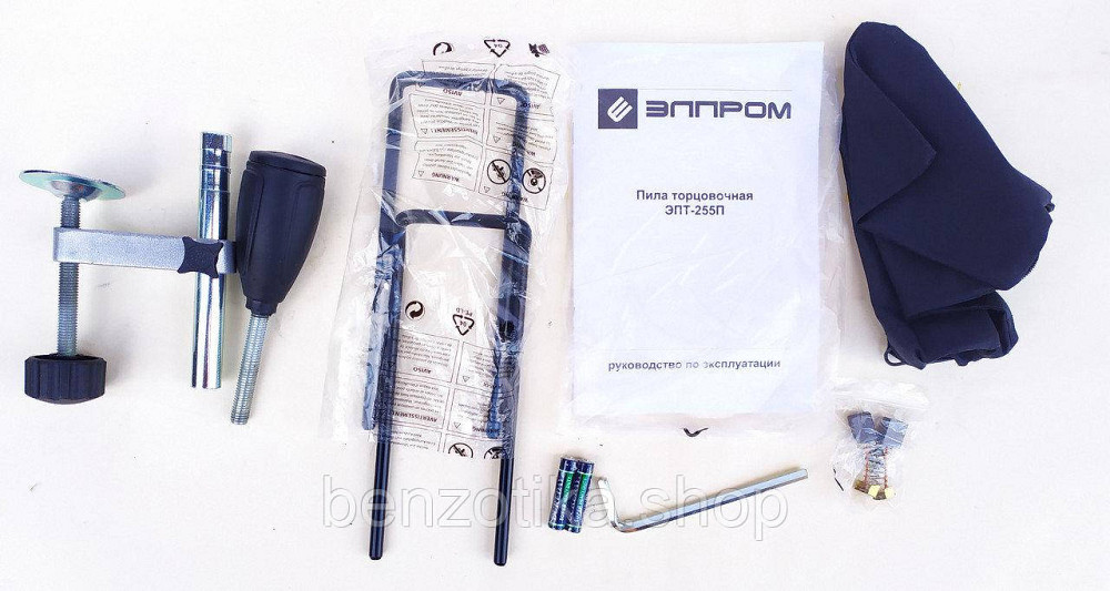 Пила торцювальна Елпром ЕПТ-255П (255 мм, 2200 Вт, з протяжкою, лазер) Київ - фото 2