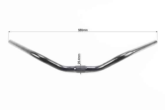 Кермо CTB 25,4х580мм, чорний Київ