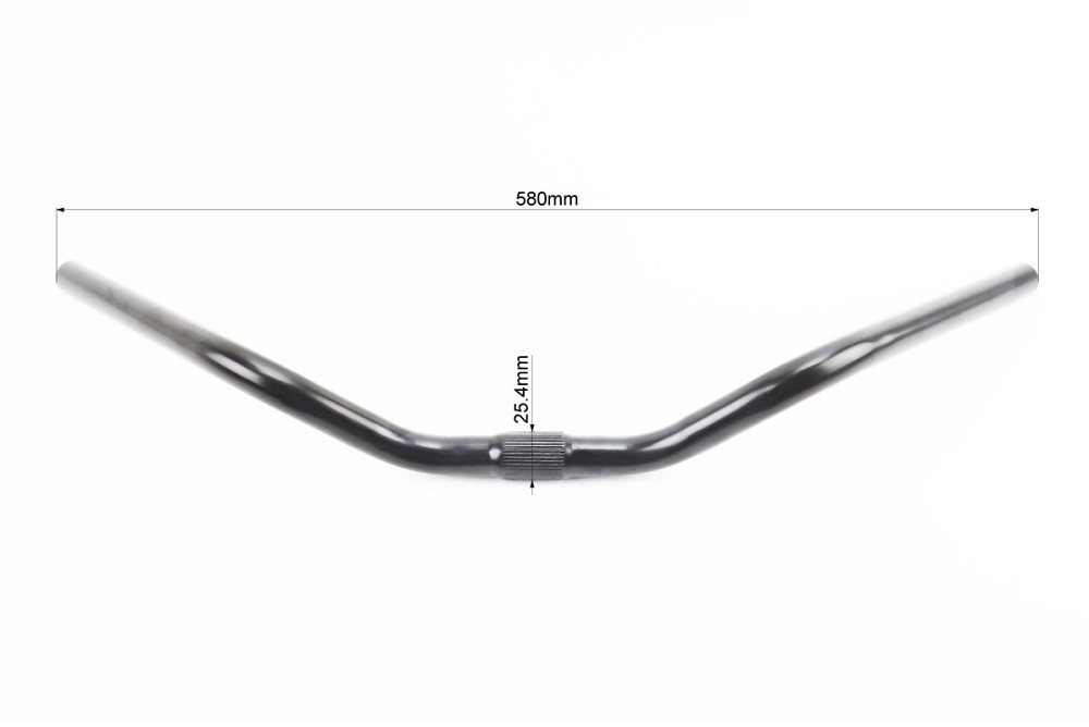 Кермо CTB 25,4х580мм, чорний Київ - фото 3