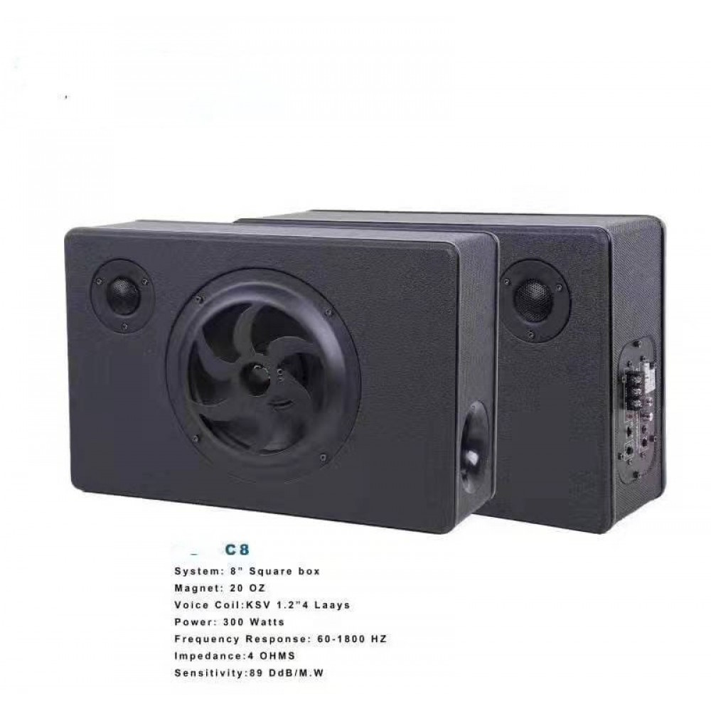 Сабвуфер автомобильный Carwals Sound C-8 BSX-C8 8'' 300w (под сиденье) Винница - изображение 2