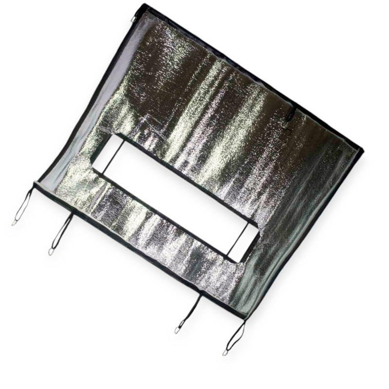 Утеплювач Fiat Doblo 2004-2010 із утеплювачем бампера (елемент) радіатора Мукачево - фото 1