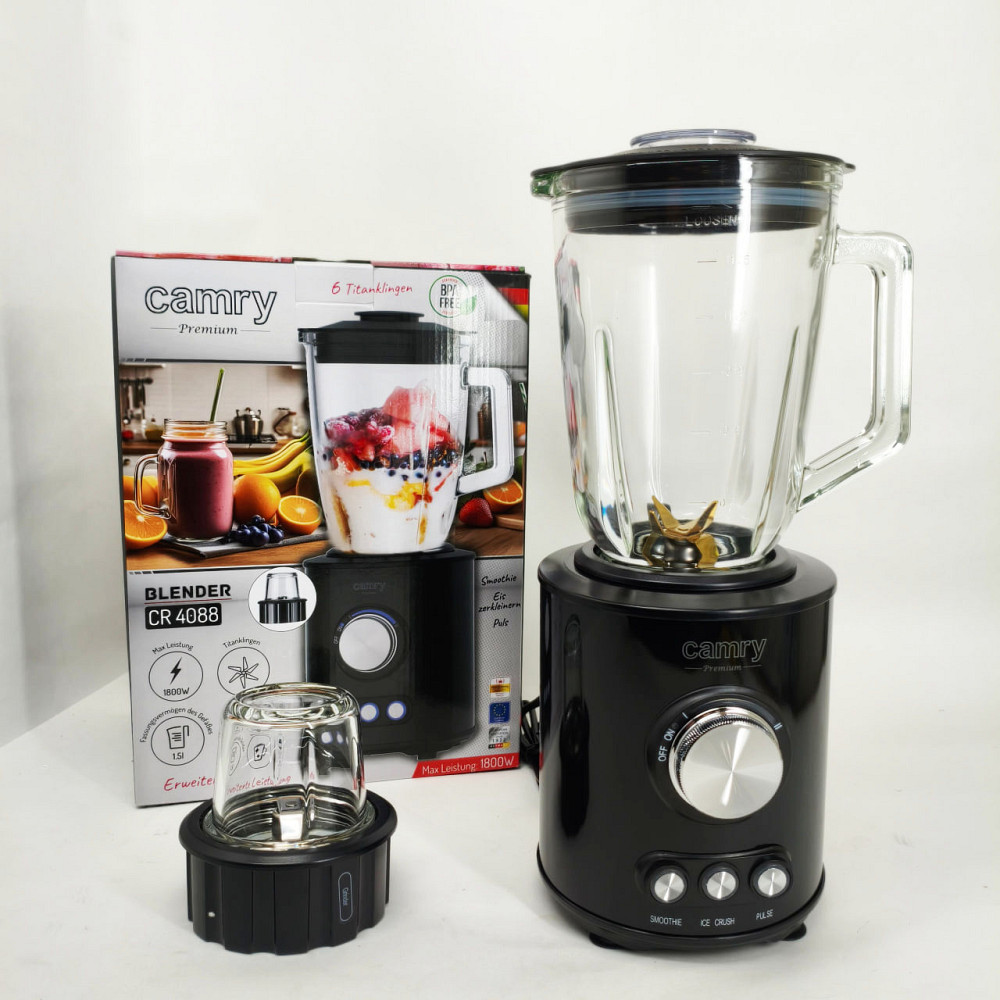 Блендер стаціонарний Camry CR 4088 1.5л 1800Вт MS-45 Львів - фото 2