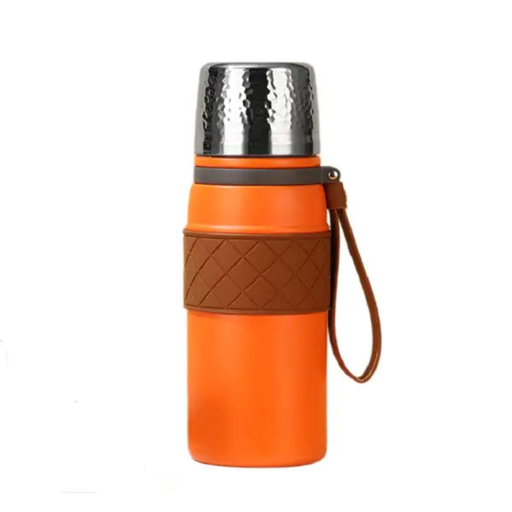 Оранжевый термос 700 мл из нержавеющей стали Киев - изображение 1