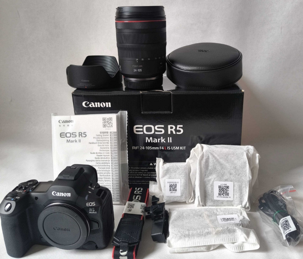 Canon EOS R5 Mark ll kit (24-105mm) L IS USM (6536C029) Новий.  Гарантия. Харьков - изображение 1