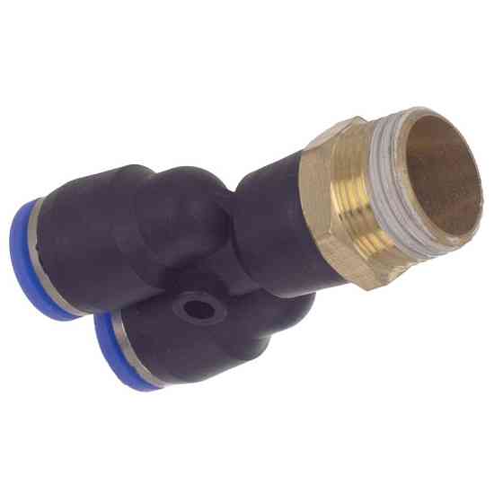 Штуцер цанговий Y Ø8мм МТ 3/8" SIGMA (7027821) Рівне