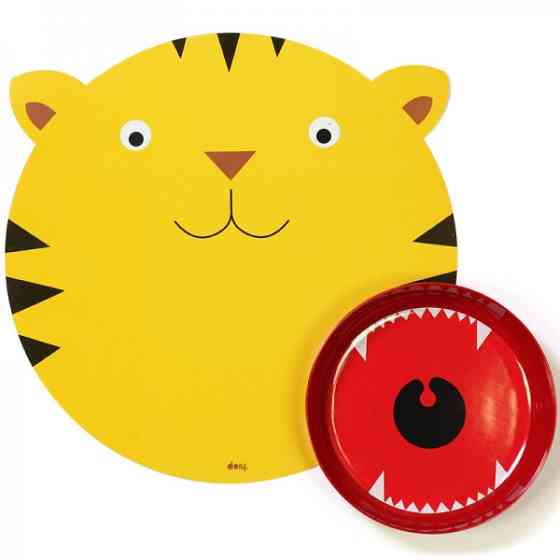 Тарілка з підставкою "Тигр" Рівне