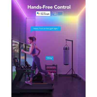 Світлодіодна стрічка Govee H61E1, 5.0m, RGBICW, WI-FI/Bluetooth, white (H61E13D2) Вінниця