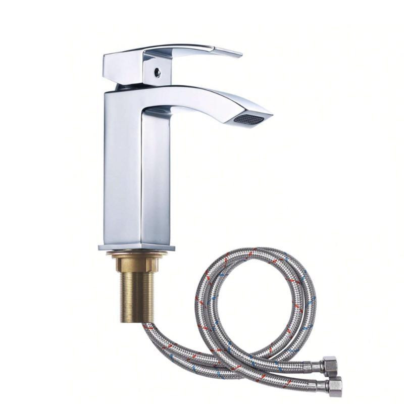 Змішувач для раковини Qtap Swan Cascada QTSWA270CRM45564 Chrome Київ - фото 3