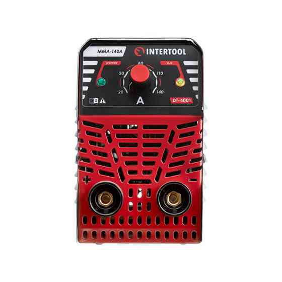 Апарат зварювальний, інверторний MMA-140А INTERTOOL DT-4001 Київ