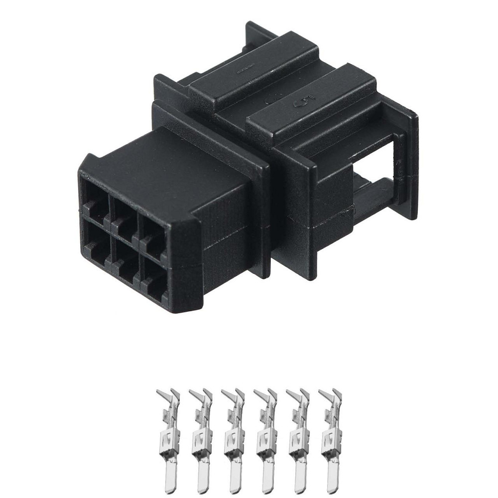 Роз'єм конектор 6-кон., 1-929627-1, 191972733, TE Германия, Франция, Германия універс., Audi, Bugatti, Porsche, Seat, Skoda, VW Київ - фото 1