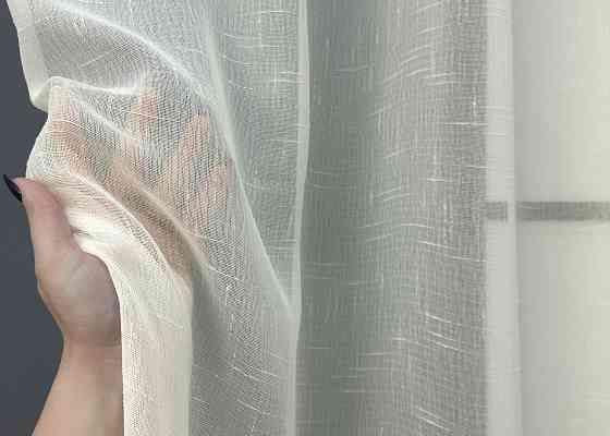 Кухонная арка VR-Textil № 000к лен бежевый 270х170 см (51-245) Киев