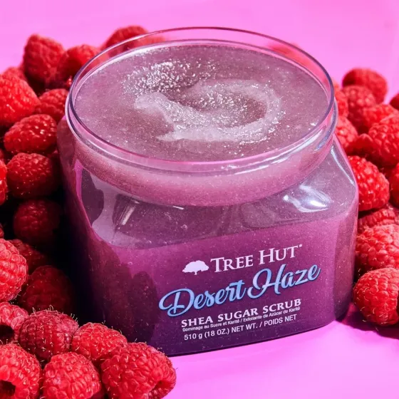 Скраб для тіла з ароматом малини Tree Hut Desert Haze, 510 г Львів