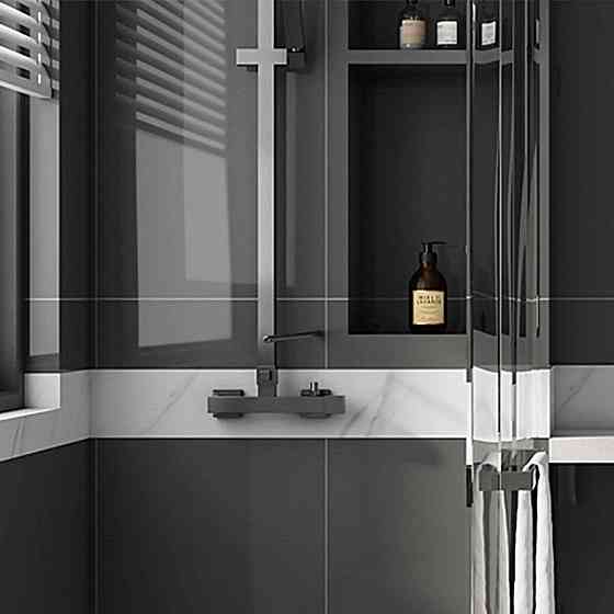 Молдинг виниловый самоклеющийся 5000х100х2мм Глянцевый (D) SW-00001793 Днепр