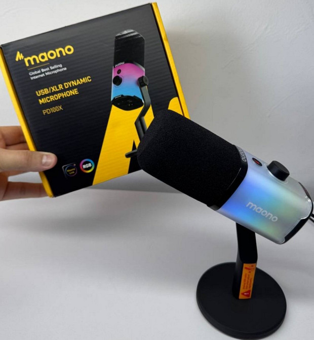 Мікрофон Maono PD100X RGB Київ - фото 8