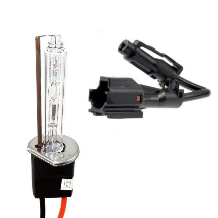 Ксенонова лампа КВАНТ H1 4300К з керамічною вставкою 12/24 V (1 шт.) Харків - фото 1