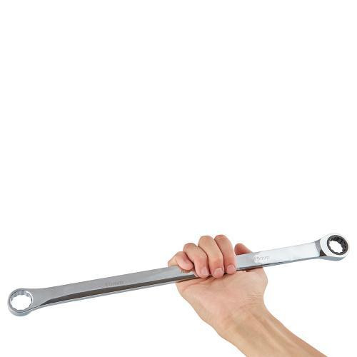 Набір ключів комбінованих тріскачкових 7 предметів , 8-19мм Alloid Одеса - фото 5